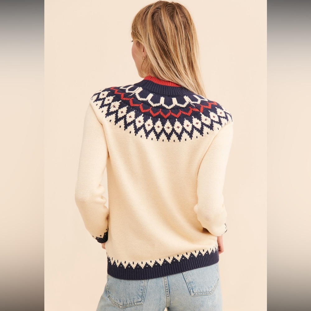 Callahan Jeanna Fair Isle Sweater Size XS - Picture 2 of 8